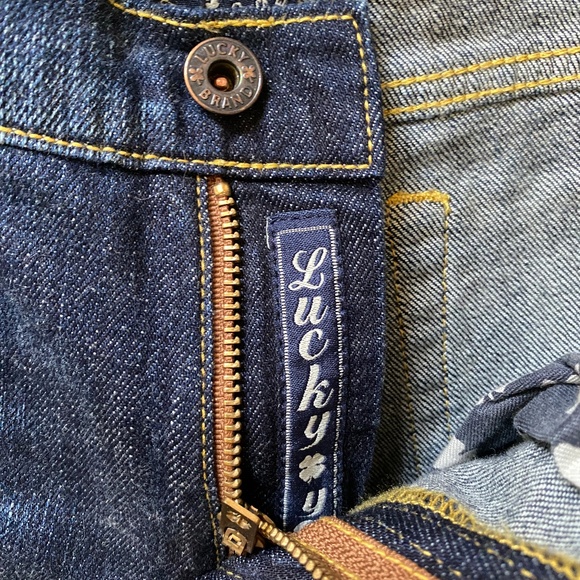 Lucky Brand Blue Ashford Classic Rider Mid Rise Size 8 Jeans - Picture 3 of 7